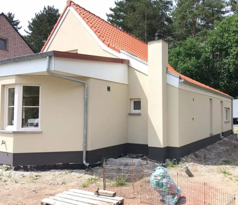 totaalrenovatie met gevelisolatie