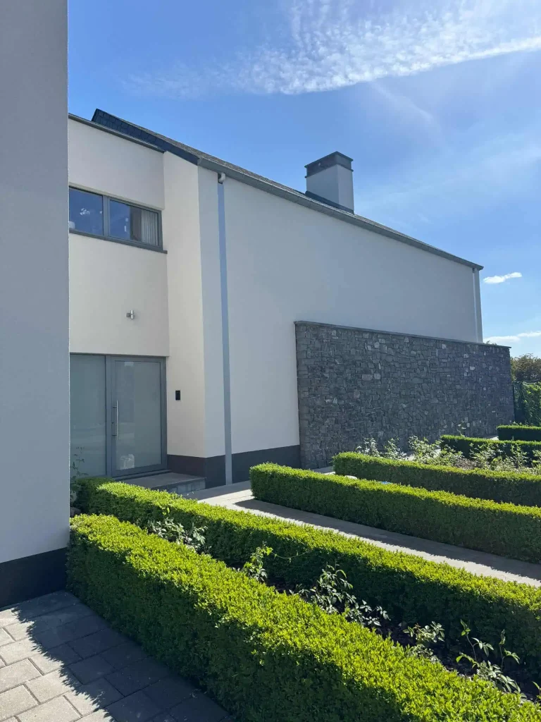 gevelrenovatie Riemst met crepi
